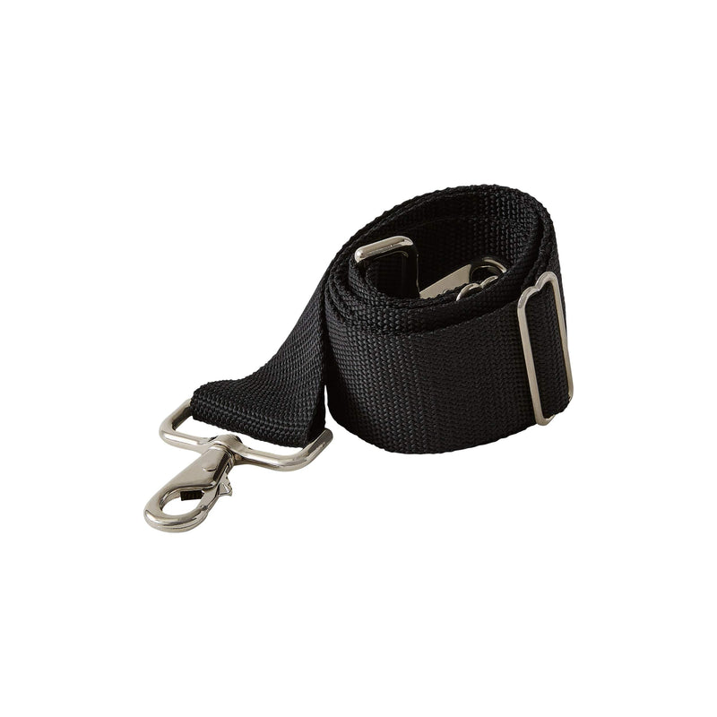 Ohio Travel Bag Shoulder Strap, 2 x 60 Black , Double Adjustable w/ Nickel Hardware, NO Shoulder pad, 