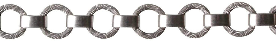 Ohio Travel Bag Strapping 1/2" Nickel, Purse Chain, Steel, #P-2680-NP P-2680-NP