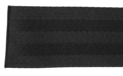Ohio Travel Bag Strapping 2" Black, Seat Belt Webbing, Polyester, #X-500-2 X-500-2