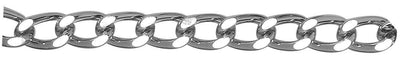 Ohio Travel Bag Strapping 6/16" Nickel, Purse Chain, Steel, #P-2133-NP P-2133-NP