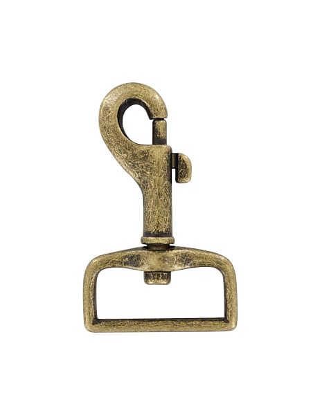 Swivel Snap Hook - Antique Brass - Ghee's, HandBag Patterns