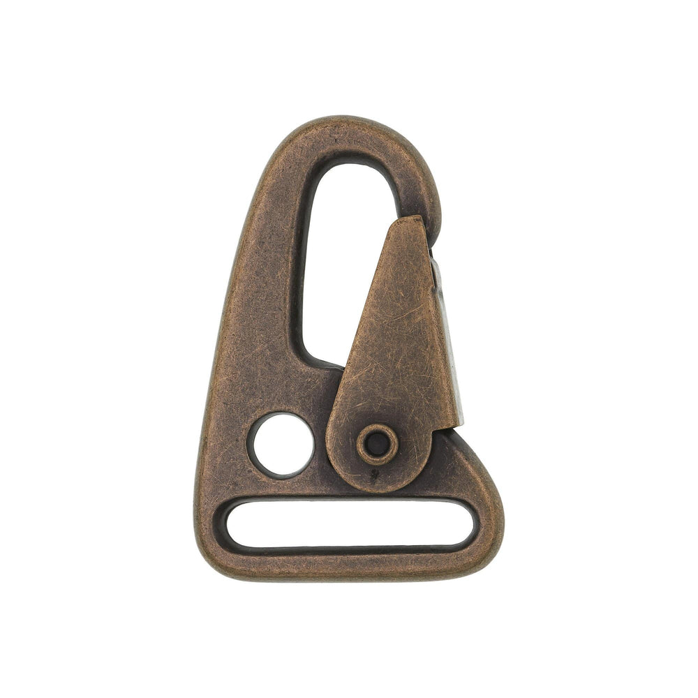 1/2 Antique Brass, Trigger Swivel Snap Hook, Zinc Alloy-PK5, #P-2827- –  Weaver Leather Supply