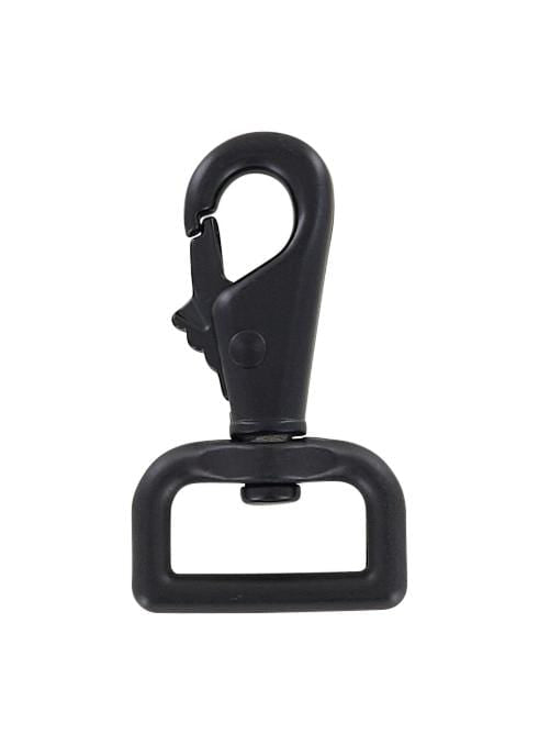 BIKICOCO 1-1/2'' Swivel Bolt Snap Hook Lobster Claw Clasp Trigger Spring  Loaded Clip, Black - Pack of 10
