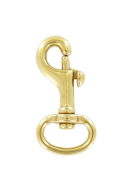 Lever Snap Hook Antique Brass 1 Inch Loop 14205-09 - Stecksstore