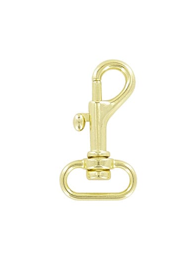 Buy 1 Inch Brass Plated Trigger Swivel Snap Hooks Online