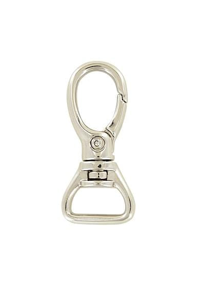 Ohio Travel Bag Swivel Snaps 5/8" Nickel, Lever Swivel Snap Hook, Zinc Alloy, #P-2801-NIC P-2801-NIC