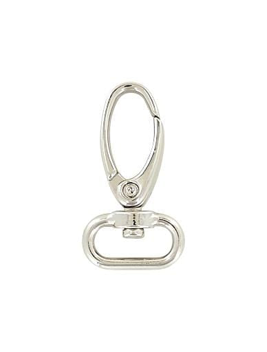 Ohio Travel Bag Swivel Snaps 5/8" Nickel, Lever Swivel Snap Hook, Zinc Alloy, #P-2829-NIC P-2829-NIC