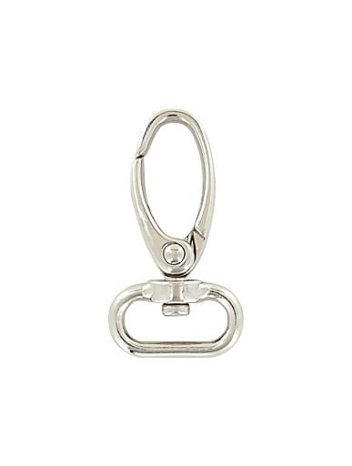 Ohio Travel Bag Swivel Snaps 5/8" Nickel, Lever Swivel Snap Hook, Zinc Alloy, #P-2829-NIC P-2829-NIC