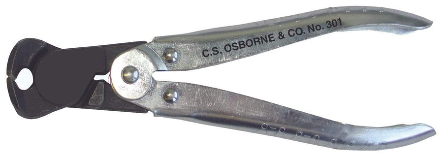Ohio Travel Bag Tools 6 1/2", C.S Osborne Heavy Duty Cut Nipper with Return Spring, Steel, #T-301 T-301