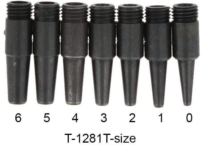 Ohio Travel Bag Tools C.S Osborne Replacement Tubes for Mini Punch Set, #T-1281T-3 T-1281T-3
