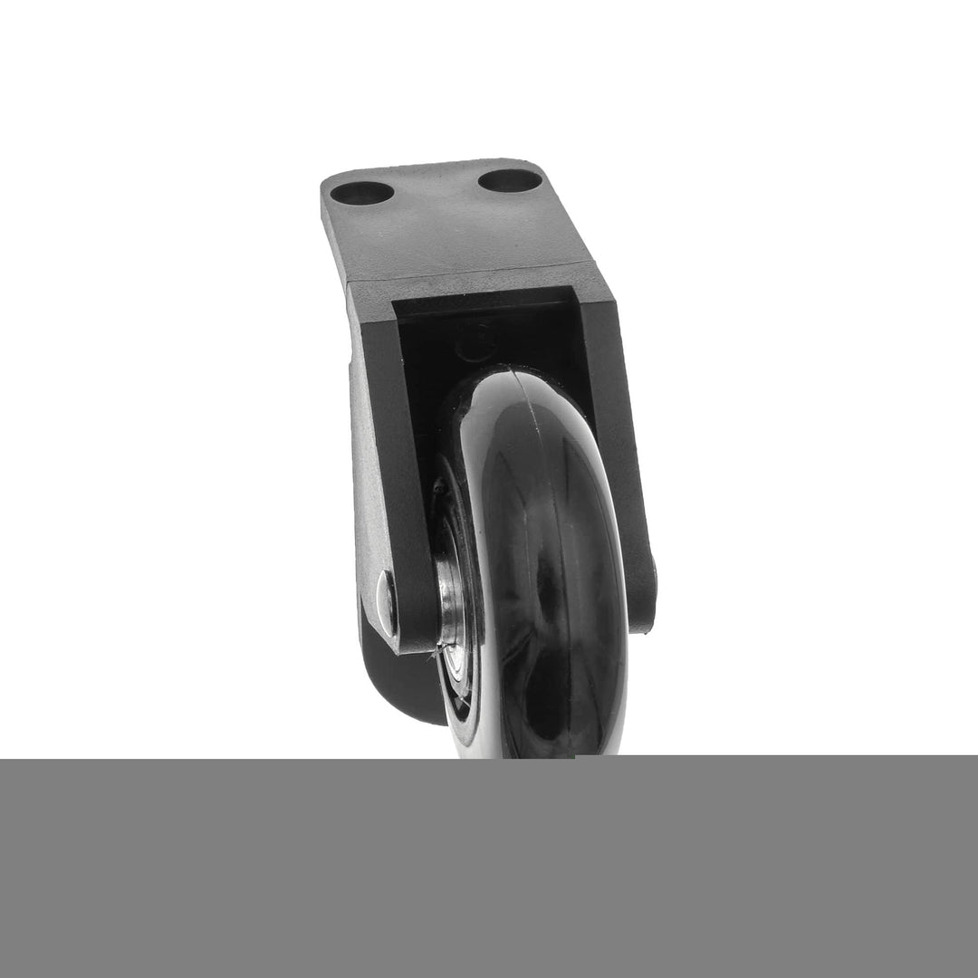 Ohio Travel Bag Wheels & Feet 60mm Black, Inline Skate Wheel with Housing, Plastic, #L-3666 L-3666