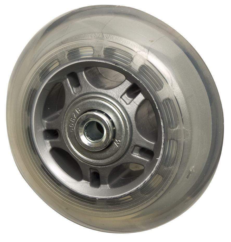 Ohio Travel Bag Wheels & Feet 64mm Grey, Quiet Inline Skate Wheel, Plastic, #L-3670 L-3670