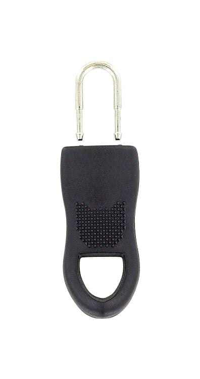 Ohio Travel Bag Zipper Fixer, Jumbo, 1-5/8 X 11/16, Pack of 2, Black,  Plastic, ZF-6-PK