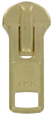 Ohio Travel Bag Zippers #10 Brass, YKK Auto Lock Slider, Zinc Alloy, #10M-3-BP 10M-3-BP