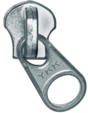 Ohio Travel Bag Zippers #10 Nickel, YKK Short Tab Semi Swivel Slider, Metal, #10M-4-NP 10M-4-NP