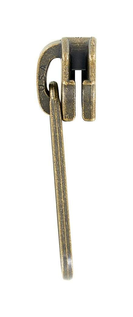 Ohio Travel Bag Zippers #5 Antigue Brass, YKK Long Tab Swivel Slider, Zinc Alloy, #5M-4-ANTB 5M-4-ANTB