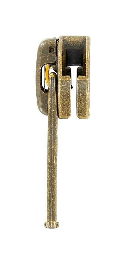 Ohio Travel Bag-Zippers-#5 Brass, Metal, YKK Jean Zipper Auto Lock