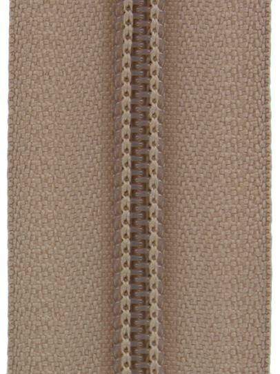 Ohio Travel Bag Zippers #5 Beige, YKK 5/8" Zipper Chain, Zinc Alloy, #5CN-BGE 5CN-BGE