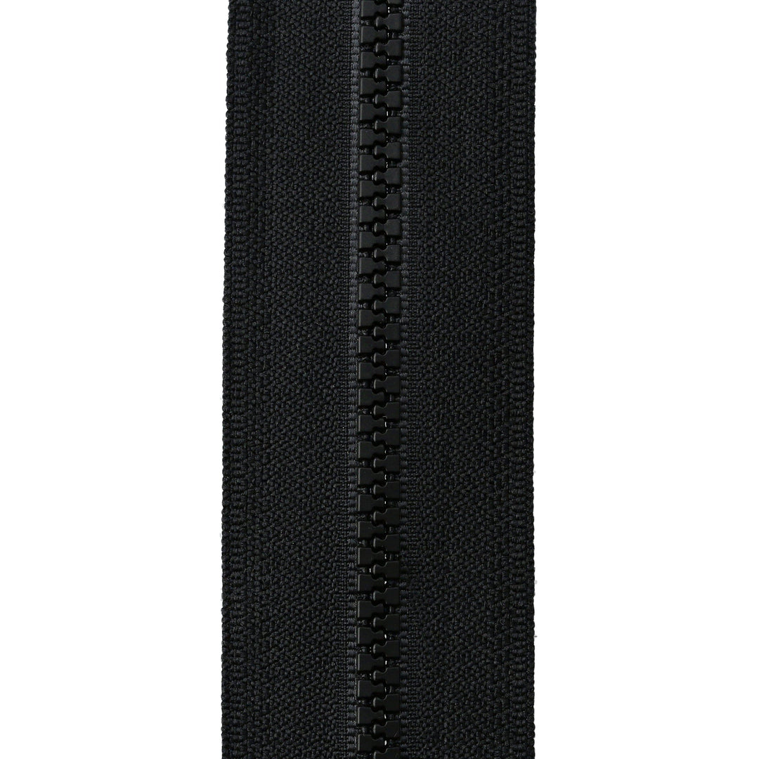Ohio Travel Bag Zippers #5 Black, YKK Vislon Chain 3/4in Tape, Vislon, #5V-W-BLK 5V-W-BLK