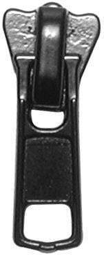 Ohio Travel Bag Zippers #5 Black, YKK Vislon Locking Slider, Zinc Alloy, #5V-7-BLK 5V-7-BLK