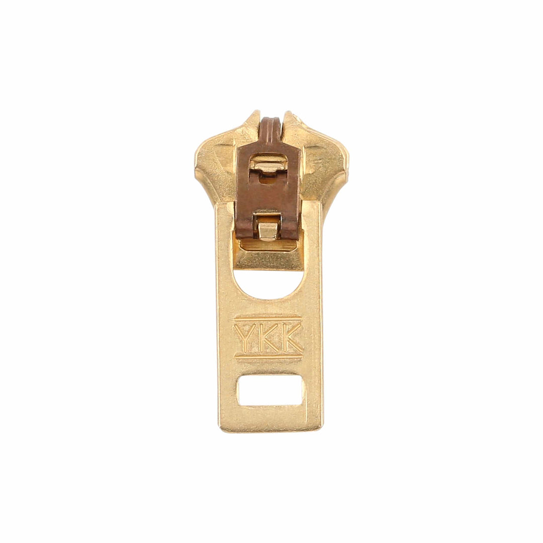 Ohio Travel Bag-Zippers-#5 Brass, Metal, YKK Jean Zipper Auto Lock