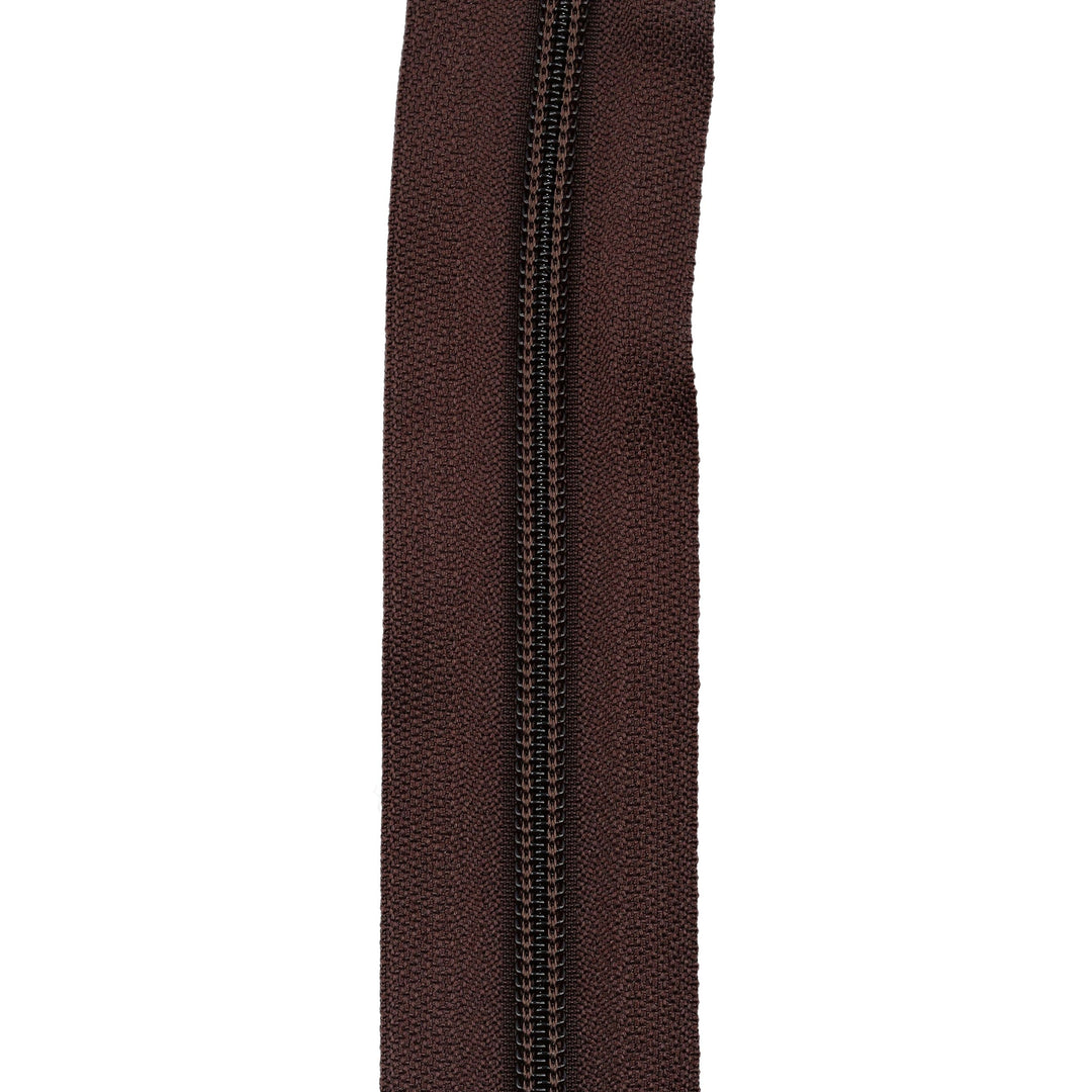 Ohio Travel Bag Zippers #5 Brown, 8" Coil Boot Zipper, Nylon, #560-8-BRO 560-8-BRO