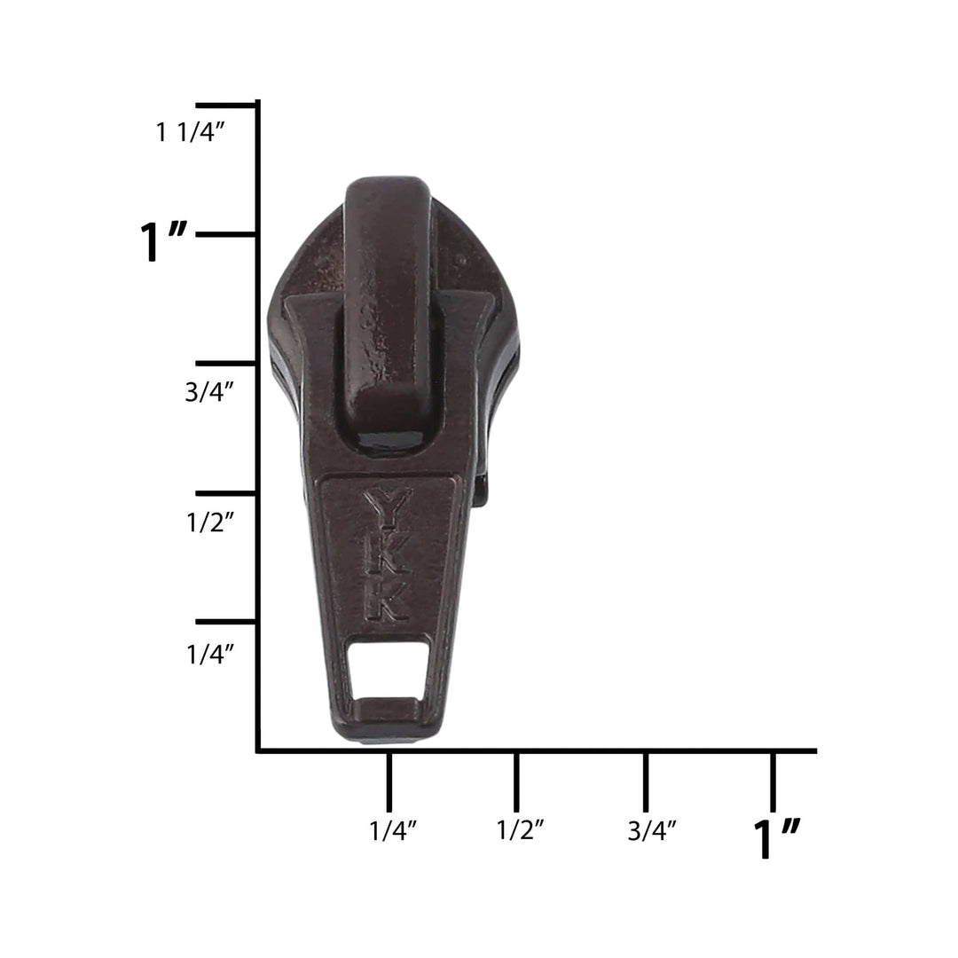 Ohio Travel Bag-Zippers-#5 Black, Coil, YKK Long Tab Semi-Swivel