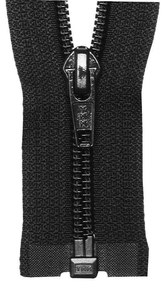 Ohio Travel Bag Zippers #5 Coil Jacket Zipper 26in Black, #5CF-26-BLK 5CF-26-BLK