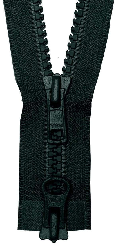 Ohio Travel Bag Zippers #5 Vislon 2-Way Zipper 36in Black, #5VTW-36-BLK 5VTW-36-BLK