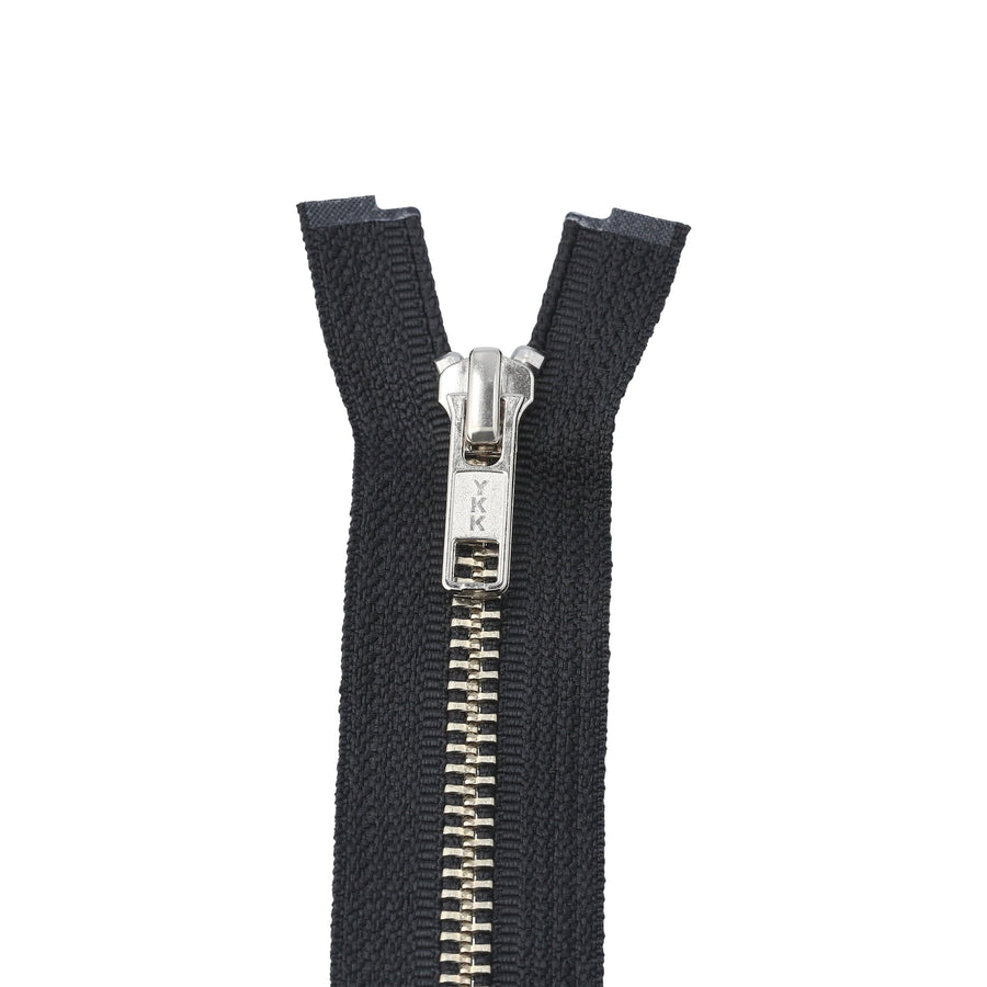 Ohio Travel Bag Zippers #6 Jacket Zipper 30in Black With Real Nickel Teeth, #6SN-30-BLK 6SN-30-BLK