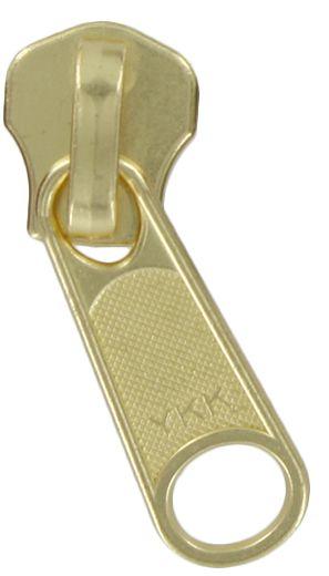 Ohio Travel Bag Zippers #8 Brass, YKK Long Tab Swivel Slider, Zinc Alloy, #8M-2-BP 8M-2-BP